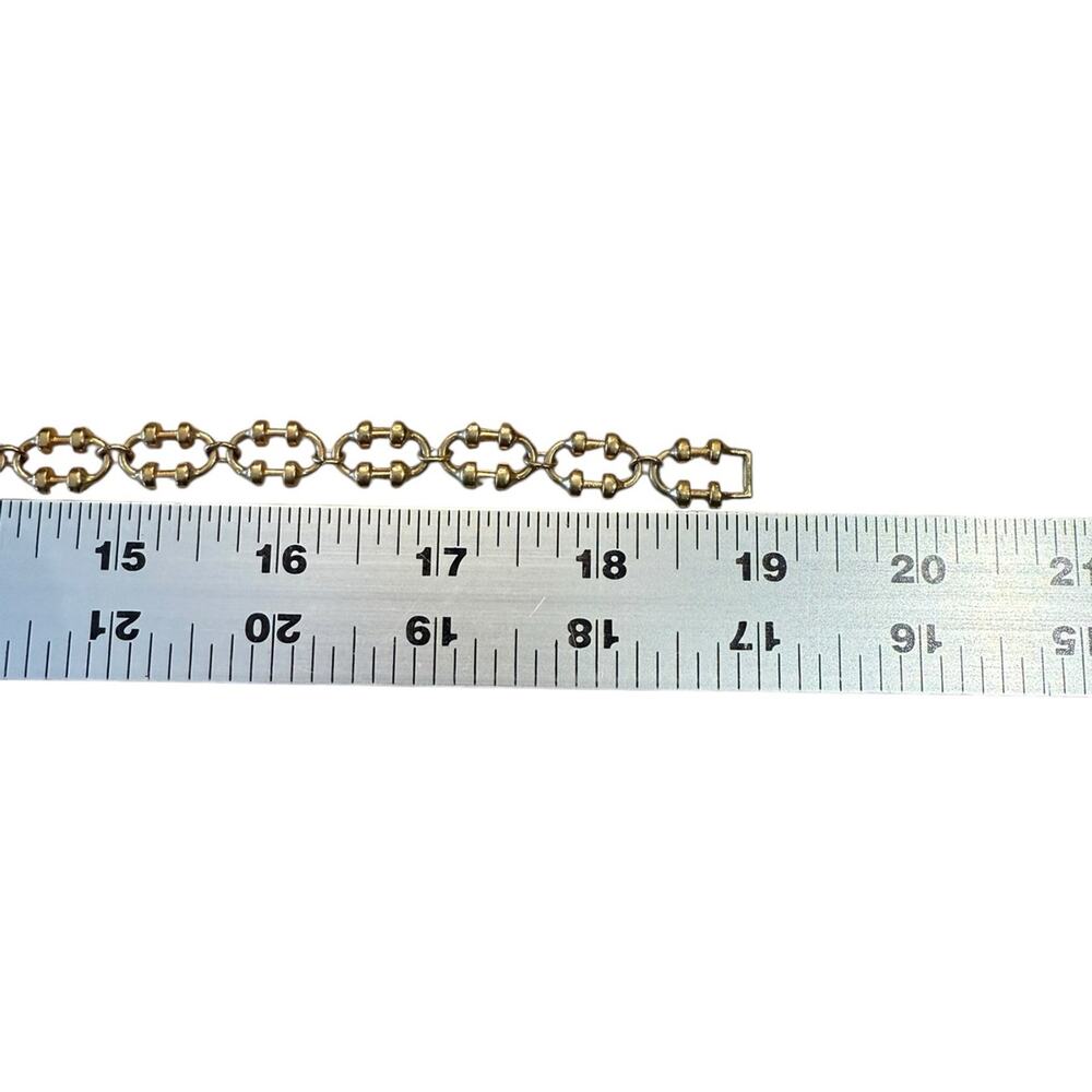Vintage Avon Gold Link Necklace 19” Long - Picture 2 of 5